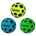 Waboba Moon Balls Pack of 3, Hyper Bouncing Ball - 321C08PGB