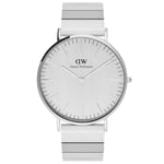 Daniel Wellington Classic Piano Link DW00100775 - Herre - 40 mm - Analog - Kvarts - Mineralglas