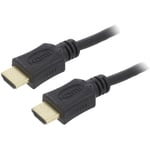 Adnauto - Cable hdmi 2.0 male des deux cotes 3m noir