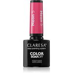 Claresa SoakOff UV/LED Color Neon Gel neglelak Skygge 5 5 g