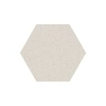 Carrelage sol / mur hexagonal effet terrazzo grand format blanc 51,9x59,9 cm  MICRA Hexagono Blanco