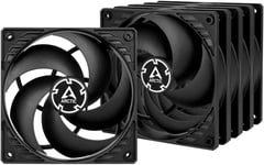 Arctic P12 PWM PST x5 120mm PC Case Fan 12cm Value Fans Pack 56.3 CFM 4-Pin