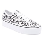 DC Shoes Femme Plateforme Manuelle Basket, Imprimé Cheetah, 40 EU