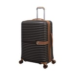 it luggage Encompass 27" Hardside Checked 8 Wheel Expandable Spinner, Coffee Bean, 27", Encompass 27" Hardside Checked 8 Wheel Expandable Spinner