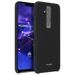 Official Huawei glossy hardcase, backcover for Huawei Mate 20 Lite – Black