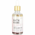 We Live Like This. Bath Babe Rose Bath & Body Oil 45ml