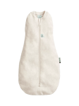 ergoPouch Organic Cocoon Baby Swaddle Sleeping Bag, 1 Tog, Oatmeal