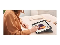 Logitech Combo Touch - Clavier et étui - avec trackpad - rétroéclairé - Apple Smart connector - QWERTY - International US - gris oxford - pour Apple 11-inch iPad Pro (1ère génération, 2e génération, 3ème génération)