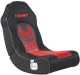 Mayhem X-Rocker Gaming Chair Red Black Audio Output