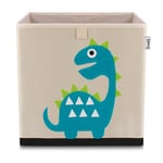 Boîte de rangement en tissu pour enfant "dinosaure diplodocus", compatible Ikea Kallax Lifeney Fackelmann