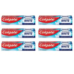 6 x Colgate Advanced White Toothpaste 100ML