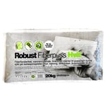 Robust Fiberpuss hvit til alle underlag 20kg 