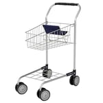 Bayer-75001AA Bayer Design 75000AA Chariot de Courses Enfant Jouet supermarché, avec siège Rabattable et Accessoires, 75001AA, Argentin