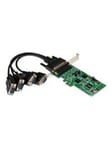 StarTech.com 4 Port PCI Express PCIe Serial Combo Car