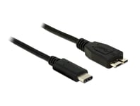 DELOCK – Cable SuperSpeed USB 10 Gbps (USB 3.1, Gen 2) USB Type-C™ male > USB type Micro-B male 