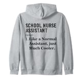 Thank You Appreciation Day School nurse assistant Zip Hoodie