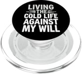 Winter Grumpiness Cold Weather Complaints Frozen Fingers PopSockets PopGrip for MagSafe