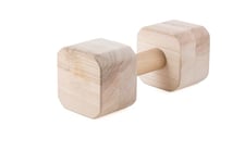 Hard Wood Dumbbell - Tetragonal, 400 g