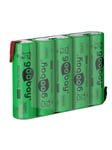 Pro 5x AA (Mignon) - 2100 mAh green - Solder tail (Z)