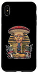 Coque pour iPhone XS Max Pharaon King Tut Chapeau de champignon égyptien