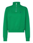 Polo Ralph Lauren Fleece Half-Zip Pullover Grön