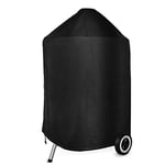 Onlyfire Kettle BBQ Cover for Weber 57cm / 22 inch Charcoal Kettle, Barbecue Grill Cover Waterproof, UV Resistant, Breathable