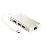 J5 CREATE USB-C MULTI-ADAPTER GIGABIT ETHERNET / USB 3.1 HUB PERP