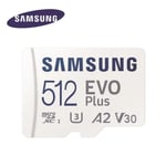 SAMSUNG Carte Mémoire 512 Go Micro SD EVO Plus 130 Mos étanche Antimagnétique MB-MC512KACN Garantie Authentique