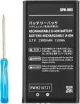 Spr-003 Batterie Pour Console De Jeu Nintendo 3ds Xl New 3ds Xl Ll 1900 Mah Li-Ion 0 Cycle Interne New Upgrade Batterie De Rechange Pour Console De Jeu Nintendo Switch Spr-003 Batterie Avec Kit