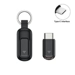 Typ-c Micro USB Smart Ir Fjärrkontroll Telefon App Mini Adapter Infraröd sändare För Smartphone Type-C Svart