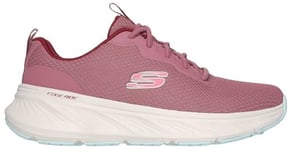 Skechers Femme Edgeride Basket, Rose, 38 EU