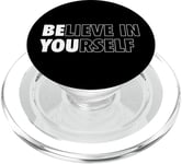 Croire en soi Pensée Positive Citation Motivante PopSockets PopGrip pour MagSafe