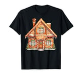 Christmas Gingerbread House Baking Cookie Xmas Tree Holiday T-Shirt