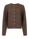 Nuna Knit Cardigan - Brown Melange