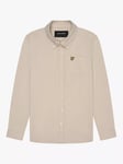 Lyle & Scott Plain Flannel Shirt, Cove