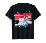 Kids Ambulance Fire Truck Police T-Shirt