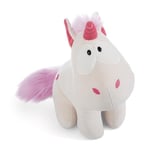 NICI Doudou en peluche licorne Theodor soft 35cm blanc couché - Peluche douce, mignonne peluche à câliner, pour jouer, pour enfants et adultes, une excellente idée de cadeau - 49488