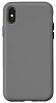 Coque pour iPhone X/XS Gris foncé doux