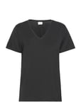 Saint Tropez Adeliasz V-N T-Shirt Svart