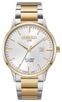 Roamer 718833 48 15 70 R-Line Classic Silver Dial Gold Bi- Watch