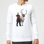 Frozen 2 Sven And Kristoff Sweatshirt - White - S