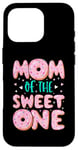 Coque pour iPhone 16 Pro Mom of The Sweet One 1st Birthday Family Matching Donut gift