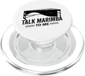 Funny Marimba Instrument Pun for a Marimba Player PopSockets PopGrip for MagSafe