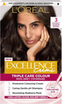 LOreal Paris Excellence Crme Permanent Hair Dye Radiant AtHome Hair Colour with