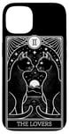 iPhone 13 Tarot Card Mystic Cats | The Lovers Couples Valentines Day Case