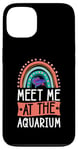 iPhone 13 Meet Me At The Aquarium Boho Bohemian Rainbow Fish Tank Case