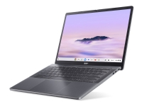 Acer Chromebook Plus 514 CBE574-1T - AMD Ryzen 3 - 7320C / upp till 4.1 GHz - Chrome OS - Radeon 610M - 8 GB RAM - 128 GB SSD - 14 IPS pekskärm 1920 x 1200 - 802.11a/b/g/n/ac/ax (Wi-Fi 6E) - stålgrå - kbd: Nordisk