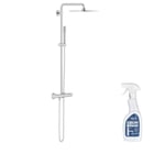 Colonne de douche thermostatique GROHE Vitalio Joy System 230 avec nettoyant GrohClean