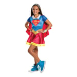 Rubie's Official DC Super Hero Girl's Supergirl Costume, Kids Fancy Dress