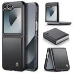 Samsung Galaxy Z Flip 6      Pu Wallet Case    [Black]